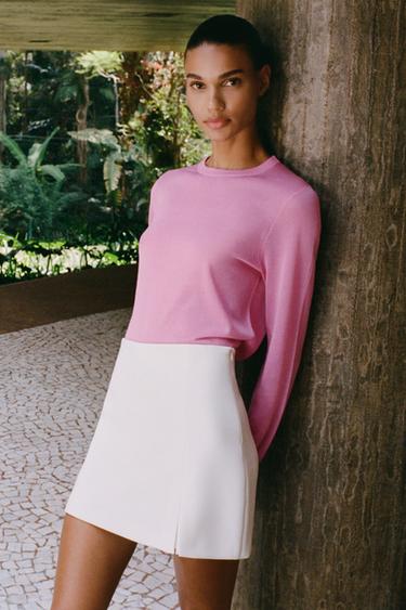 ピンクスウェットシャツ - レディース | ZARA 日本 