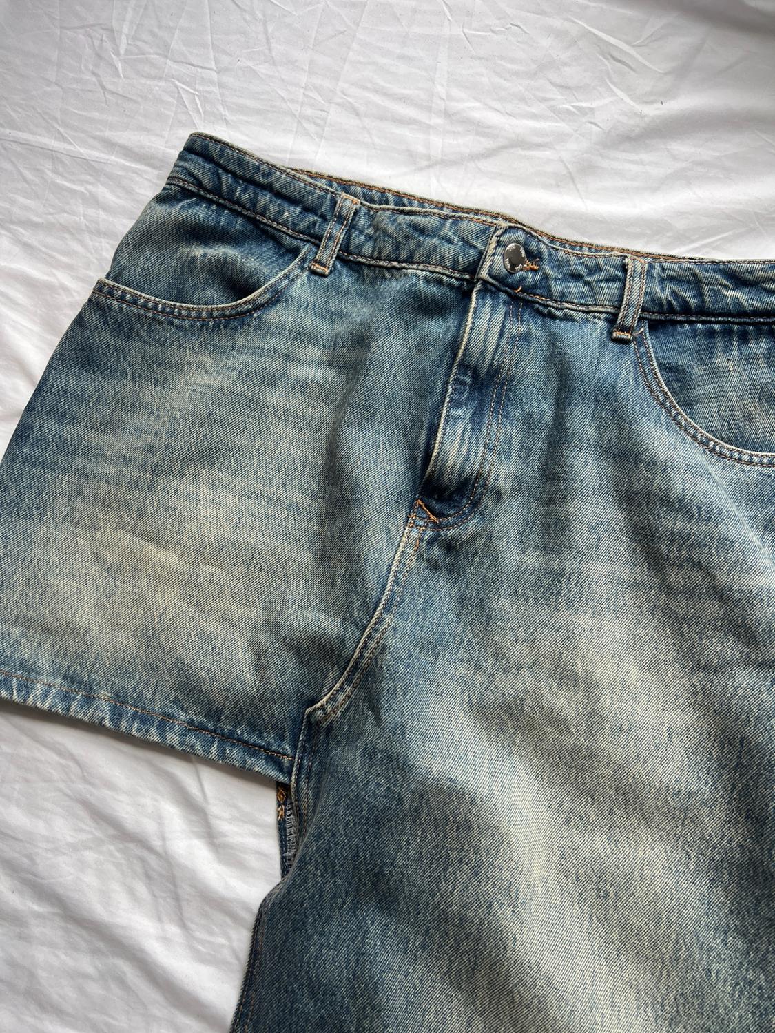 Z1975 ASYMMETRIC DENIM SKIRT - Image 2