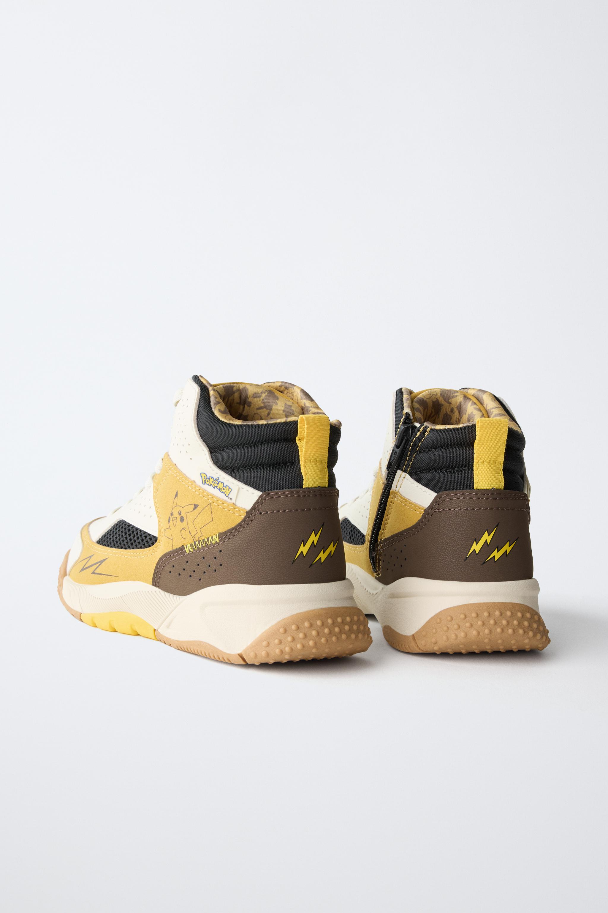 Детские кроссовки Zara PIKACHU© POKÉMON HIGH TOP SNEAKERS — фото 6