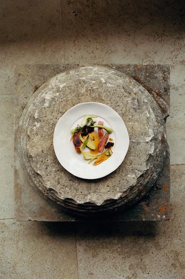 Zara BONE CHINA DINNER PLATE - White