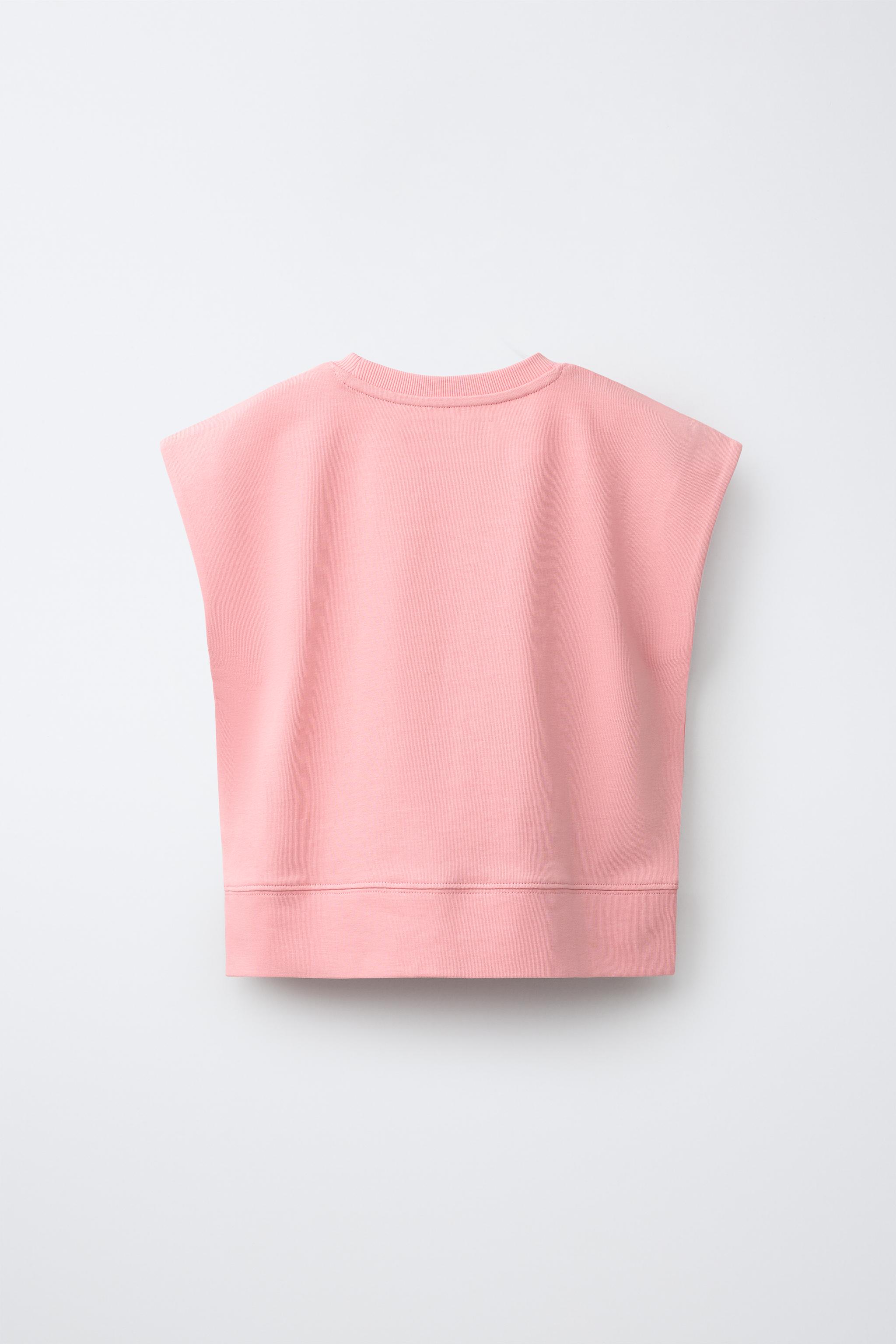 PLAIN HEAVY WEIGHT T-SHIRT — Pink