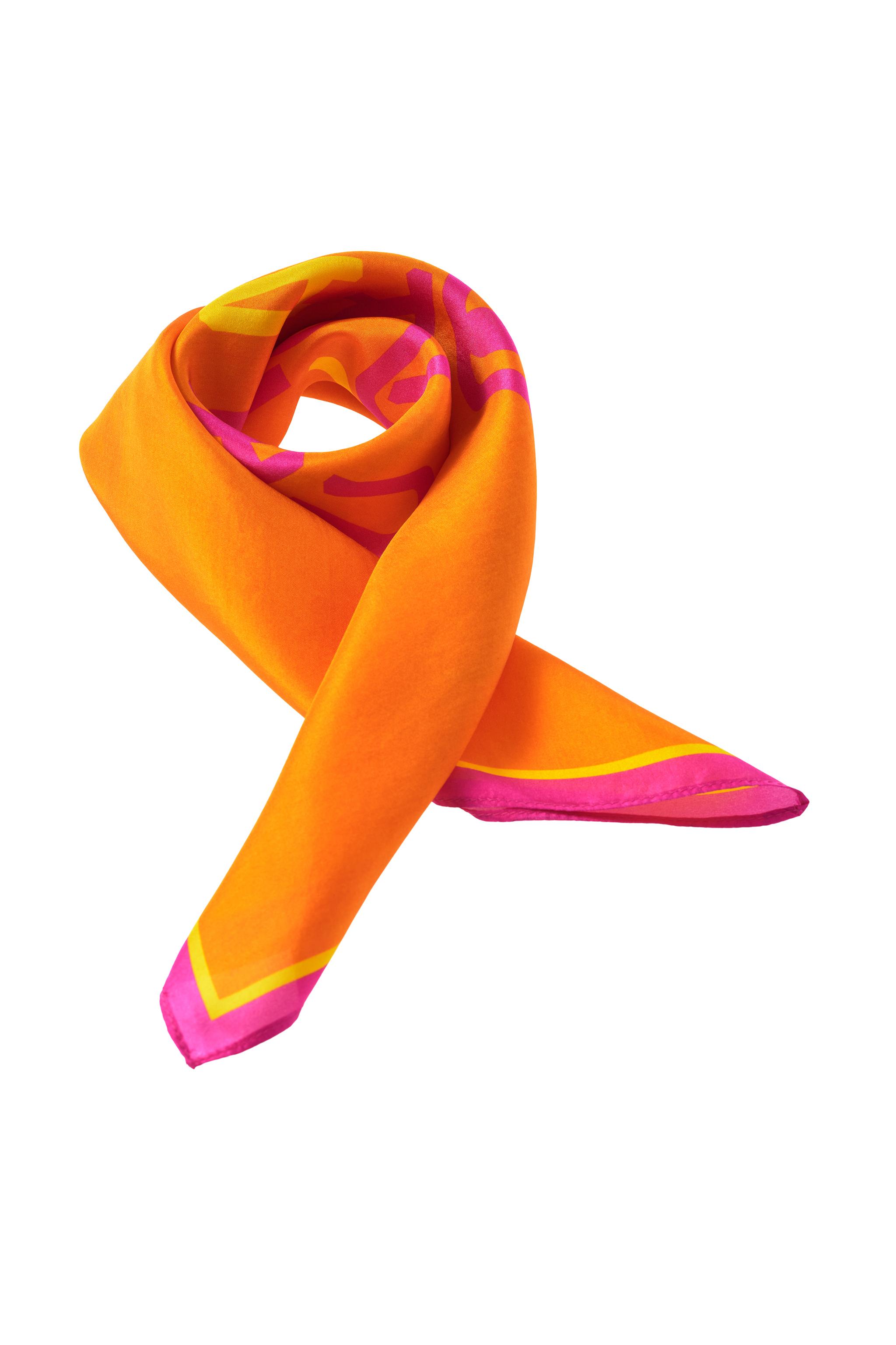 LOVE PRINT 100% SILK BANDANA
