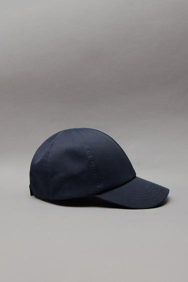 EINFARBIGE BASEBALLCAP - Blau von Zara