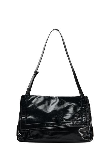 EMBELLISHED FLAP BAG