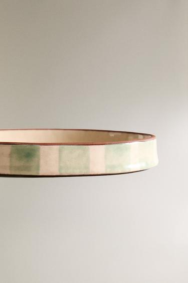 STRIPED CERAMIC BATHROOM SOAP DISH - Blues by Zara - Image 3