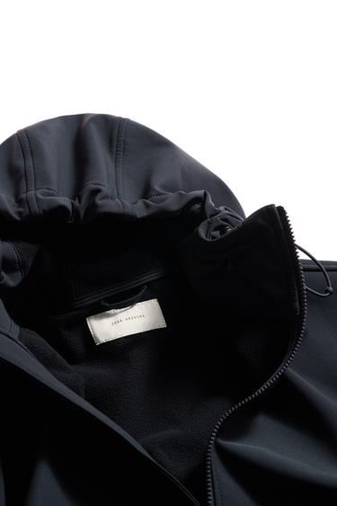 BLOUSON TECHNIQUE POLAIRE DÉPERLANT - Bleu marine foncé de Zara - Image 4