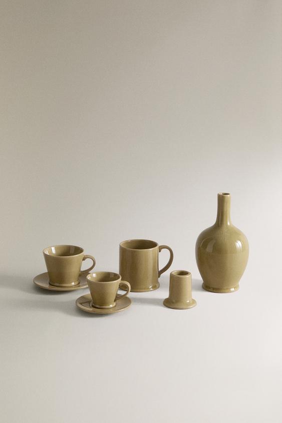 SERVICE DE TABLE D'APPOINT EN GRÈS ZARA France