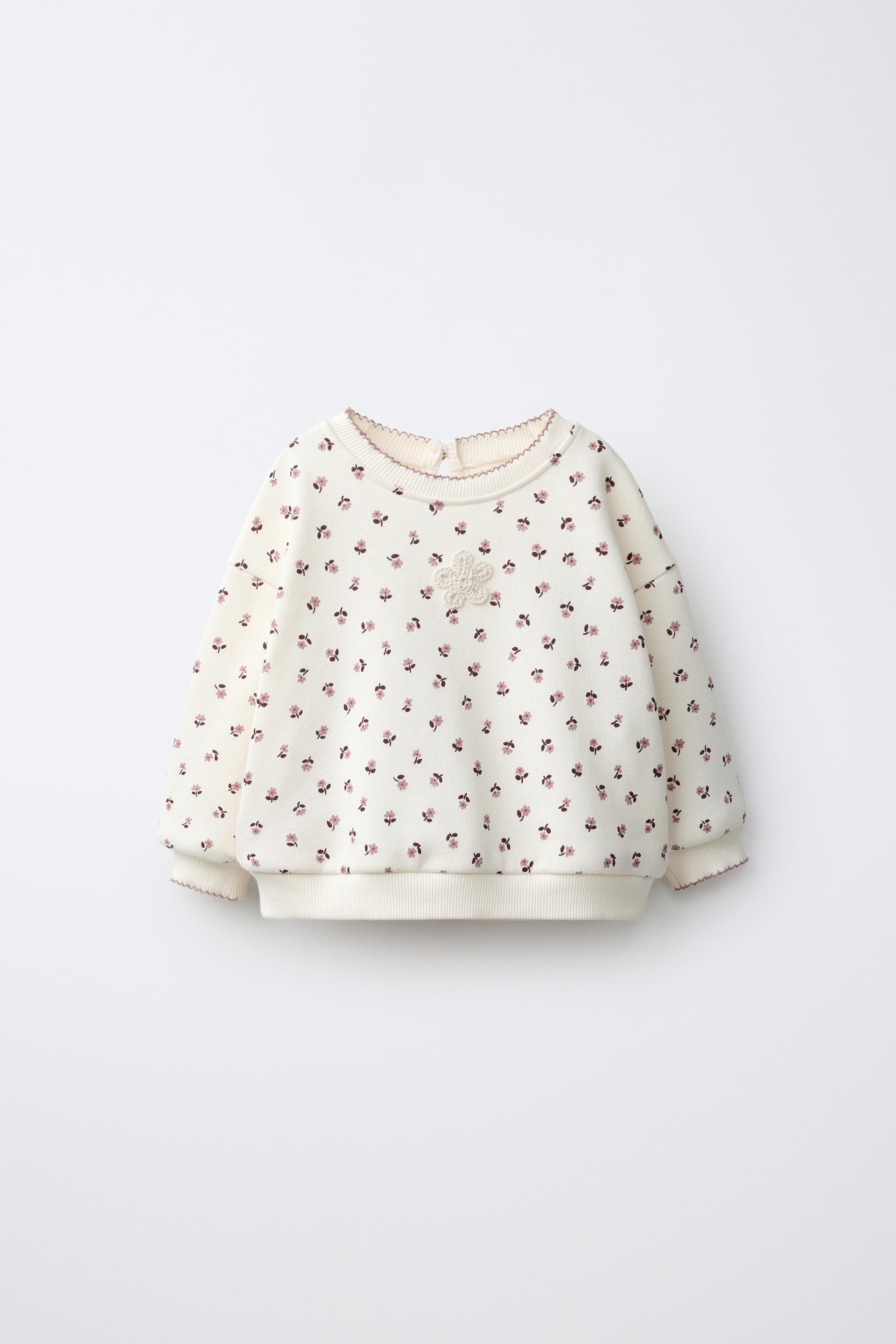 Floral Print Sweatshirt