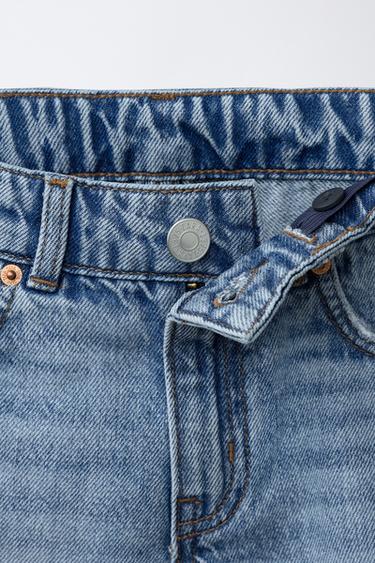 SHORT EN JEAN DÉCHIRÉ - Bleu moyen de Zara - Image 2