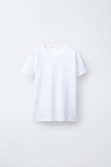 2-PACK OF SHORT SLEEVE T-SHIRTS - White by Zara - Image 1