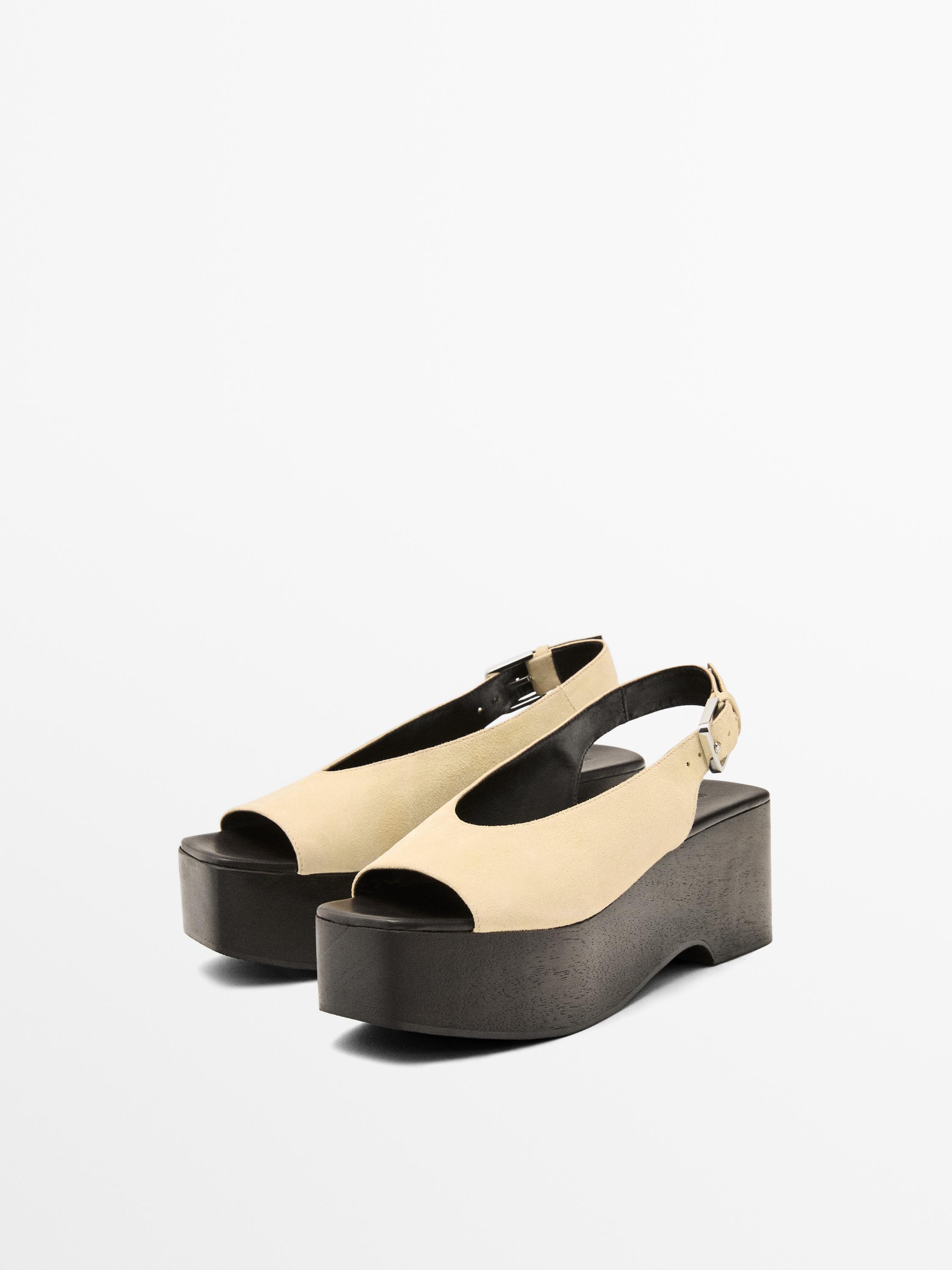 Wooden mule wedges