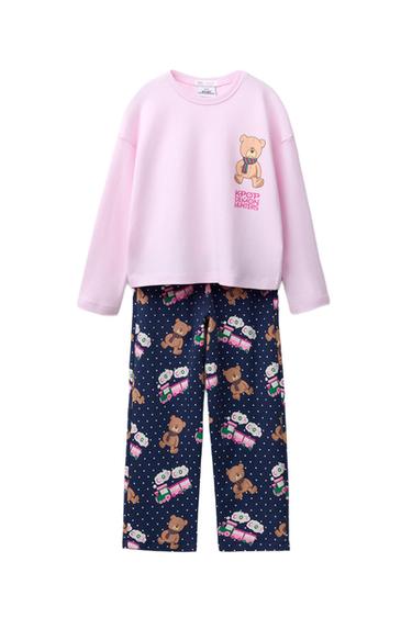Zaras 6-14 ÅR/ PYJAMAS BJÖRN KPOP DEMON HUNTERS™ NETFLIX © - Rosa