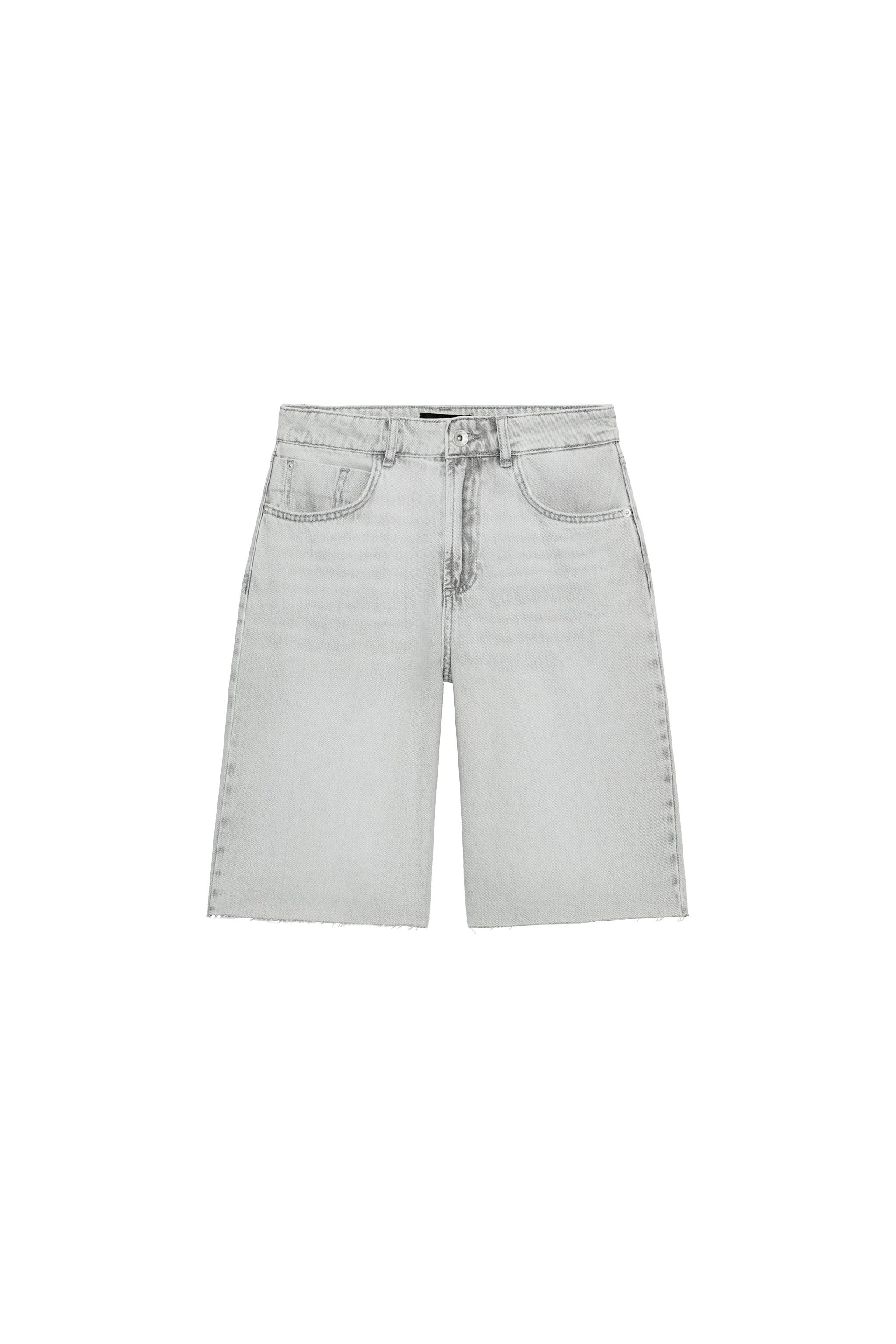 【よよ】 Z1975 MID-RISE DENIM SHORTS - Mid-blue | ZARA United States