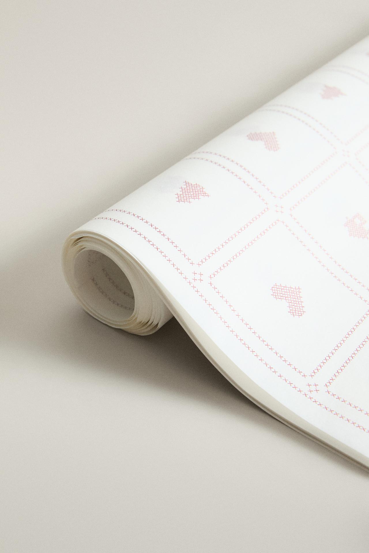 CHRISTMAS PARCHMENT PAPER — Red