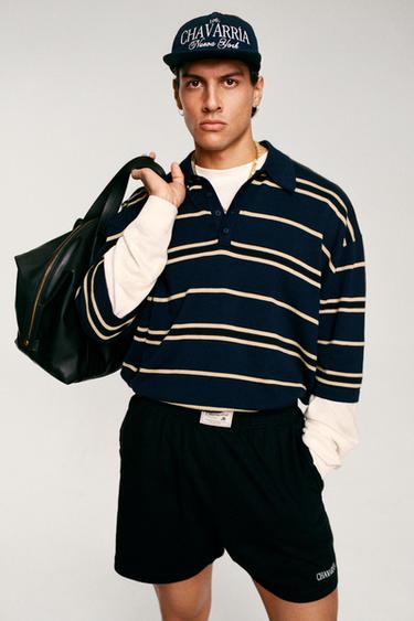 POLO PUNTO RAYAS WILLY CHAVARRIA X ZARA - Marino de Zara