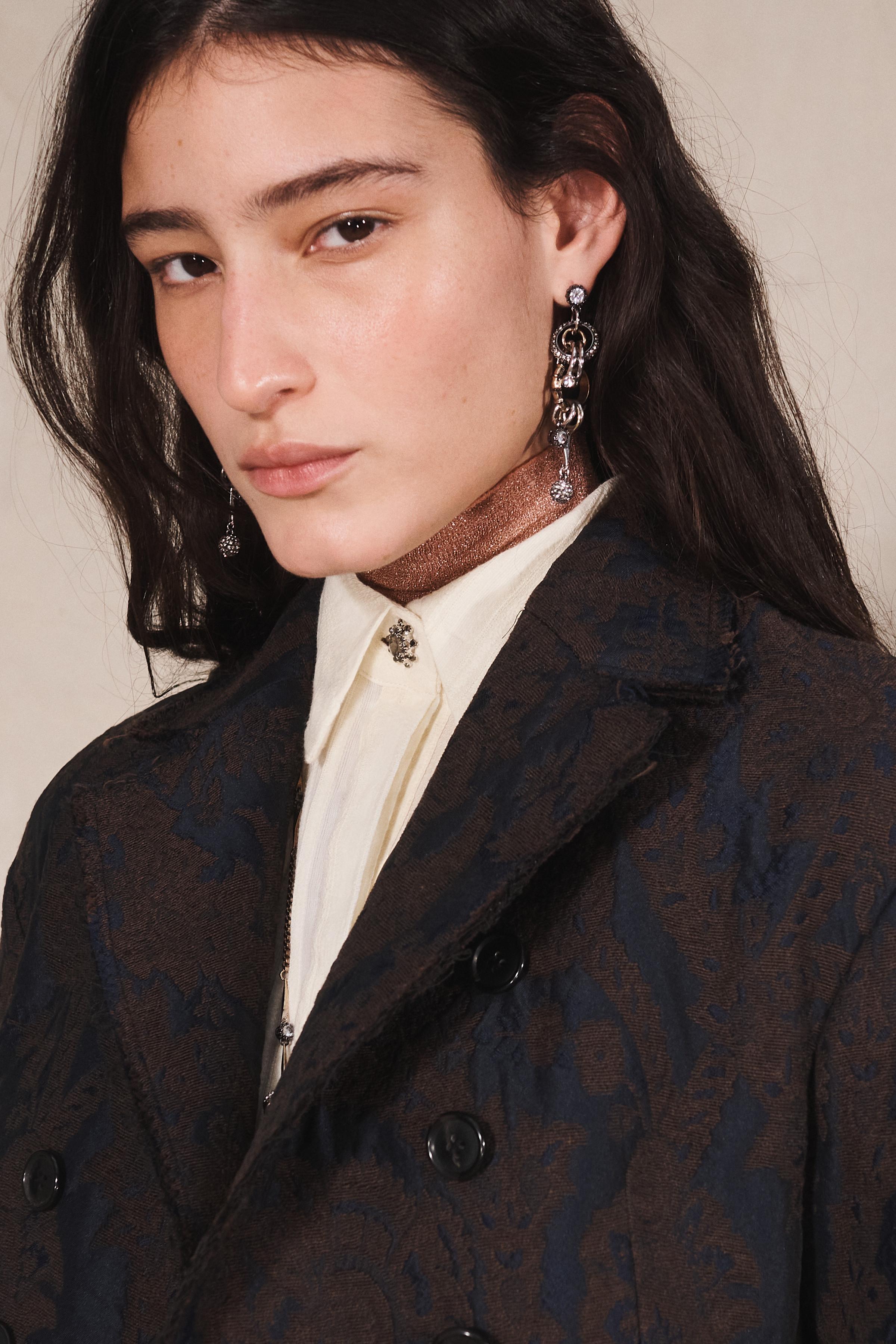 LIMITED EDITION CROPPED JACQUARD BLAZER