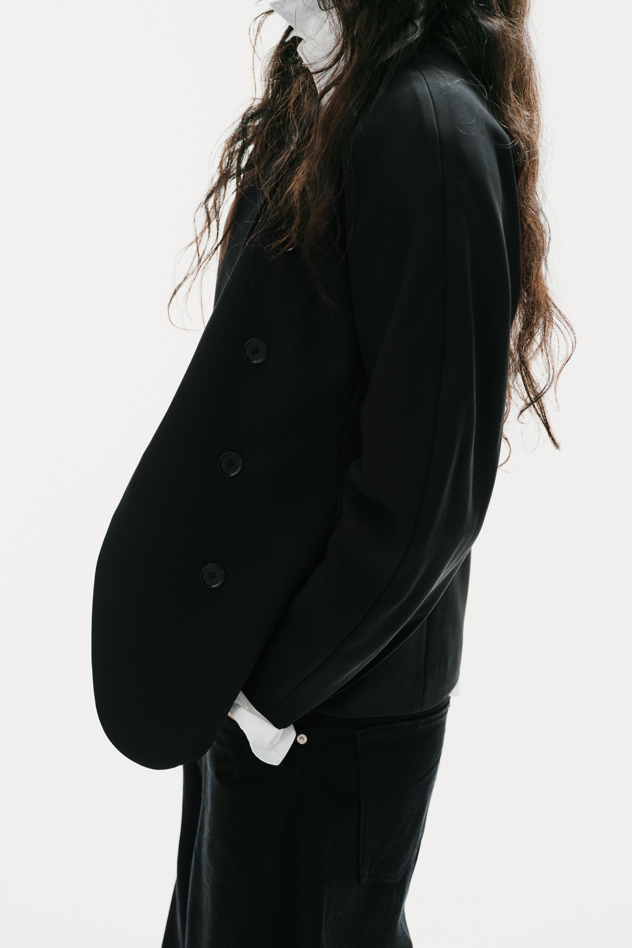 VESTE CROISÉE VOLUME