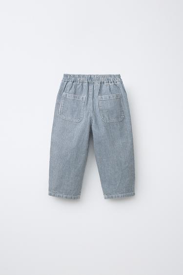 STRIPED BAGGY PANTS — striped 2