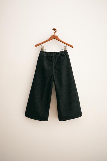 ZARA TIMELESS - JEAN JAMBE LARGE - Noir de Zara - Image 1