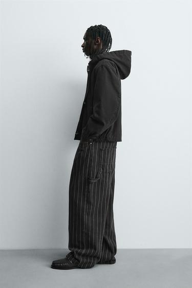 VESTE À CAPUCHE ET BRANDEBOURGS - Noir de Zara - Image 3
