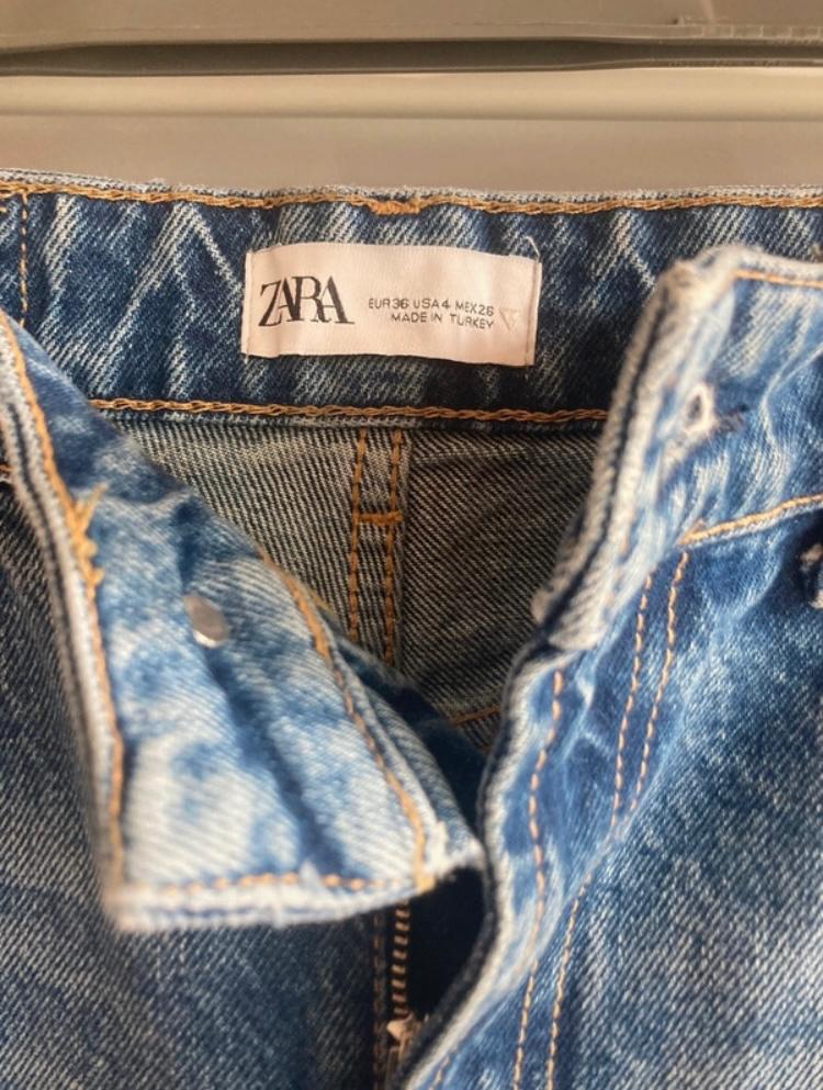 RIPPED WIDE LEG JEANS - Image 3