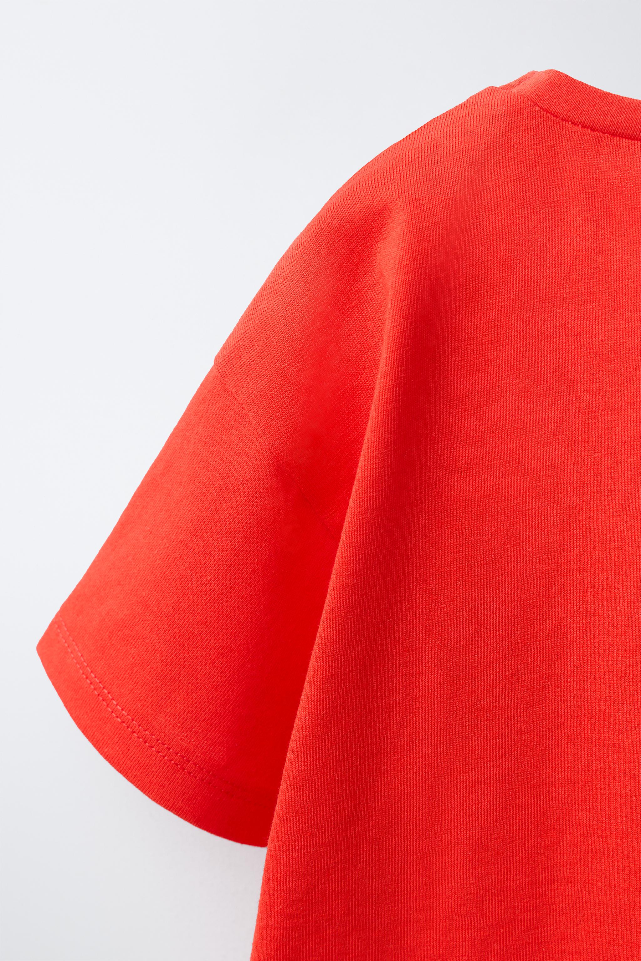 RUFFLY PRINT T-SHIRT