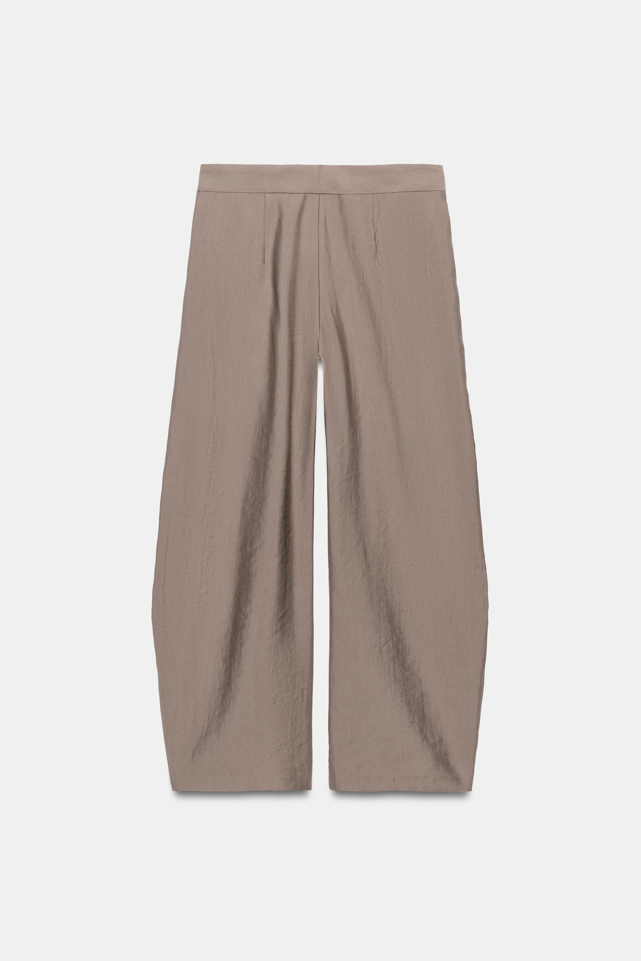 ZW COLLECTION PİLİLİ GENİŞ PAÇA PANTOLON - Görsel 2