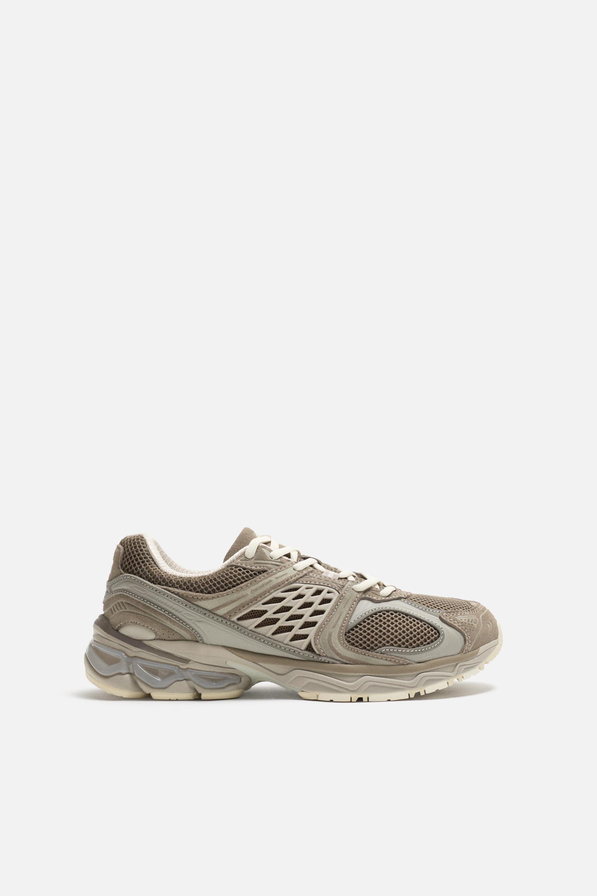 ORIGINS SNEAKER 001 - Silver | ZARA United Kingdom