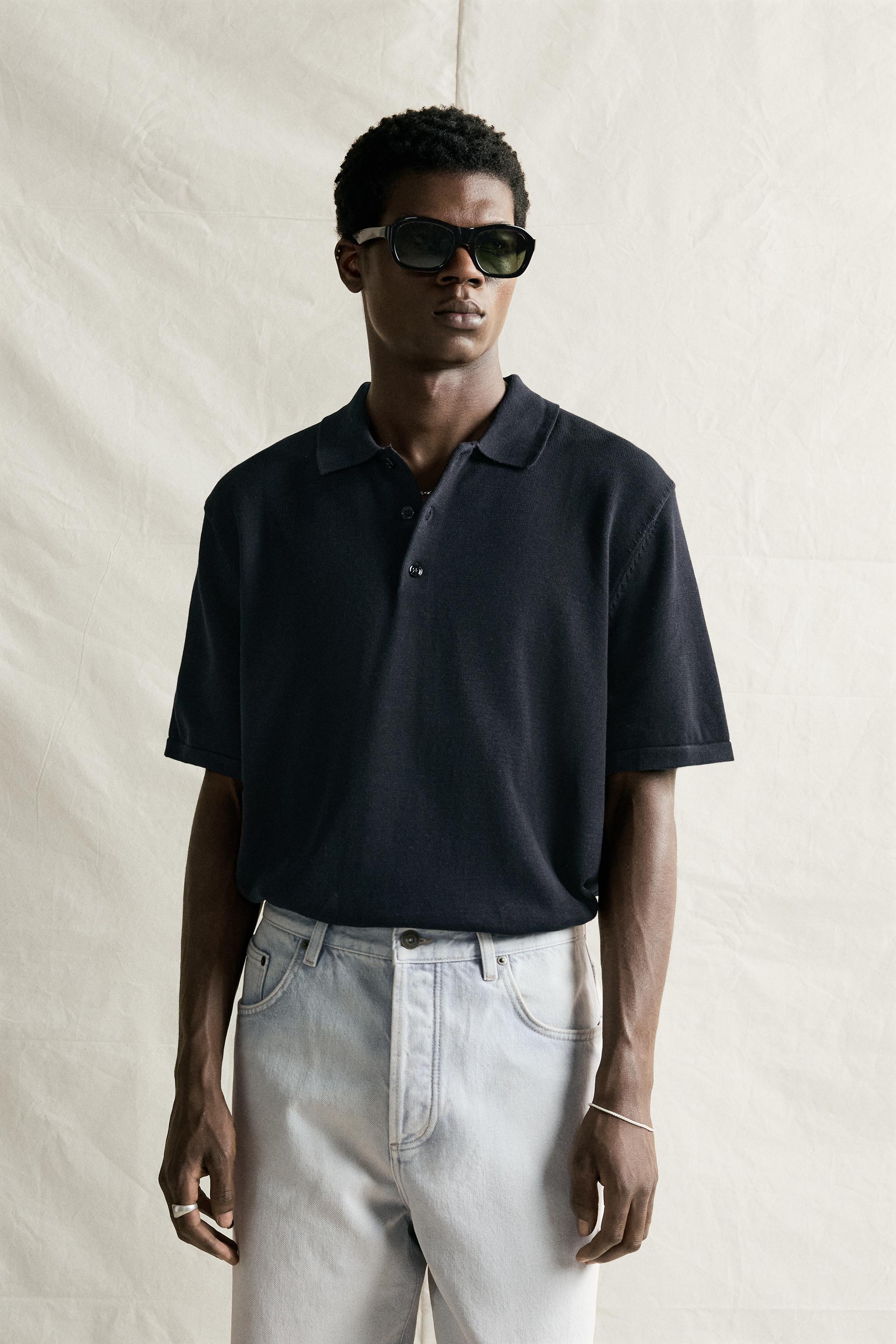 REGULAR FIT KNIT POLO