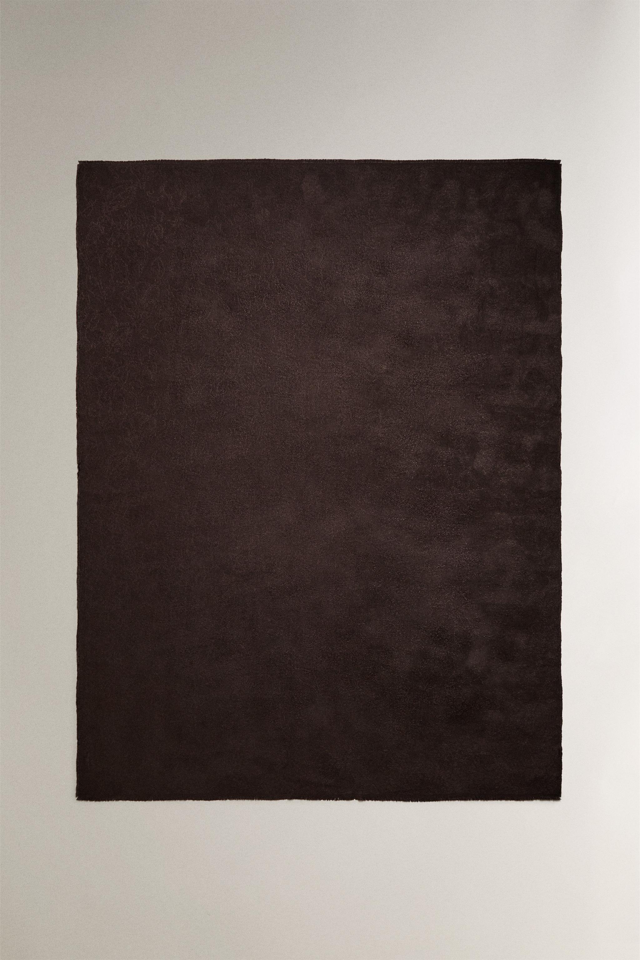 FLORAL JACQUARD BLANKET