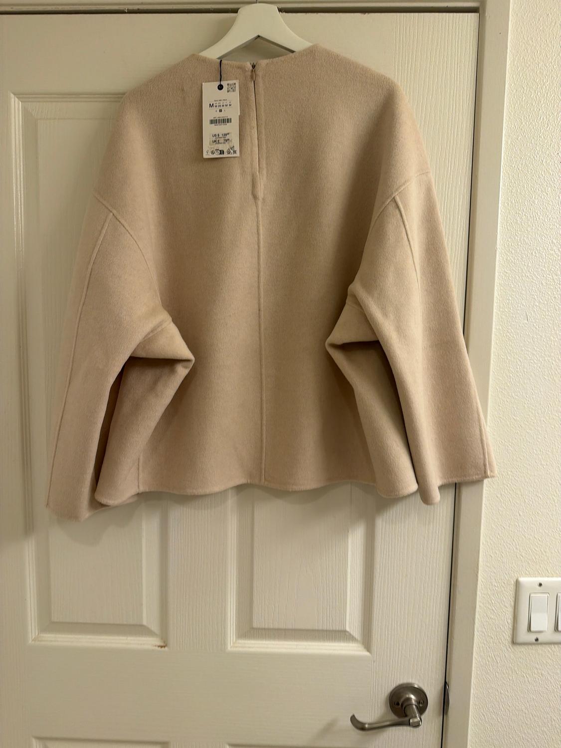 ZW COLLECTION WOOL BLEND TOP - Image 2