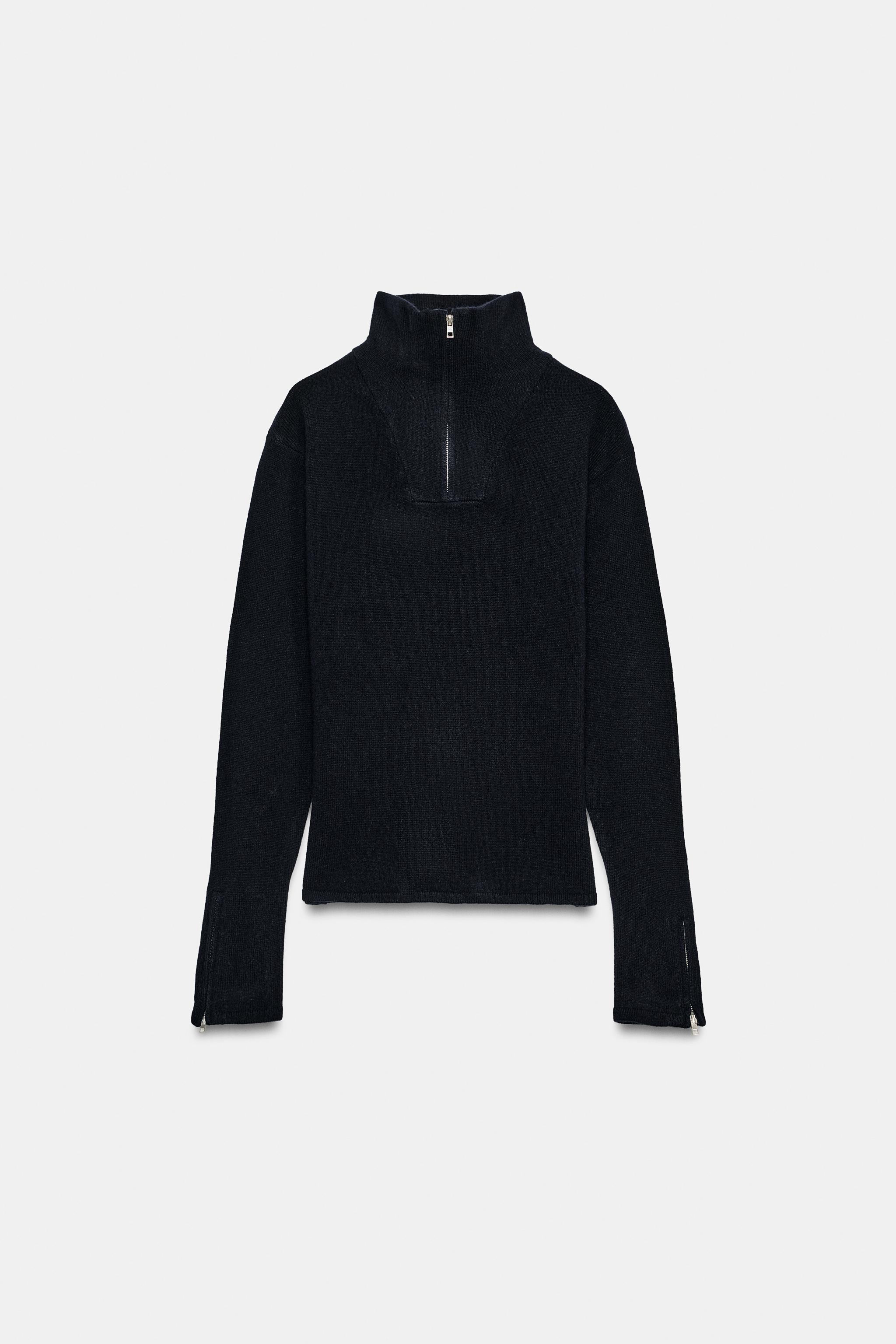 100% WOOL ZIPPER JUMPER