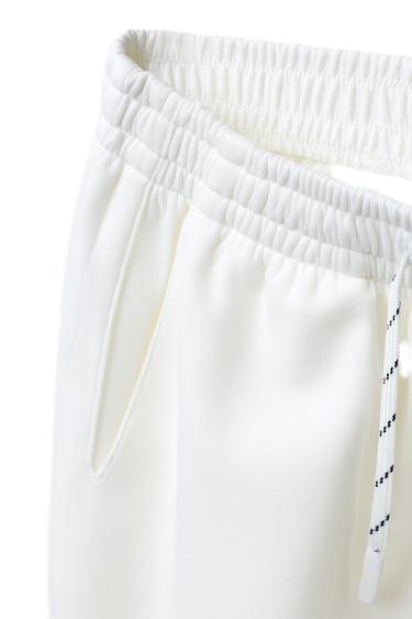 WIDE-LEG TROUSERS WITH MODAL LILO & STITCH © DISNEY - Ecru by Zara