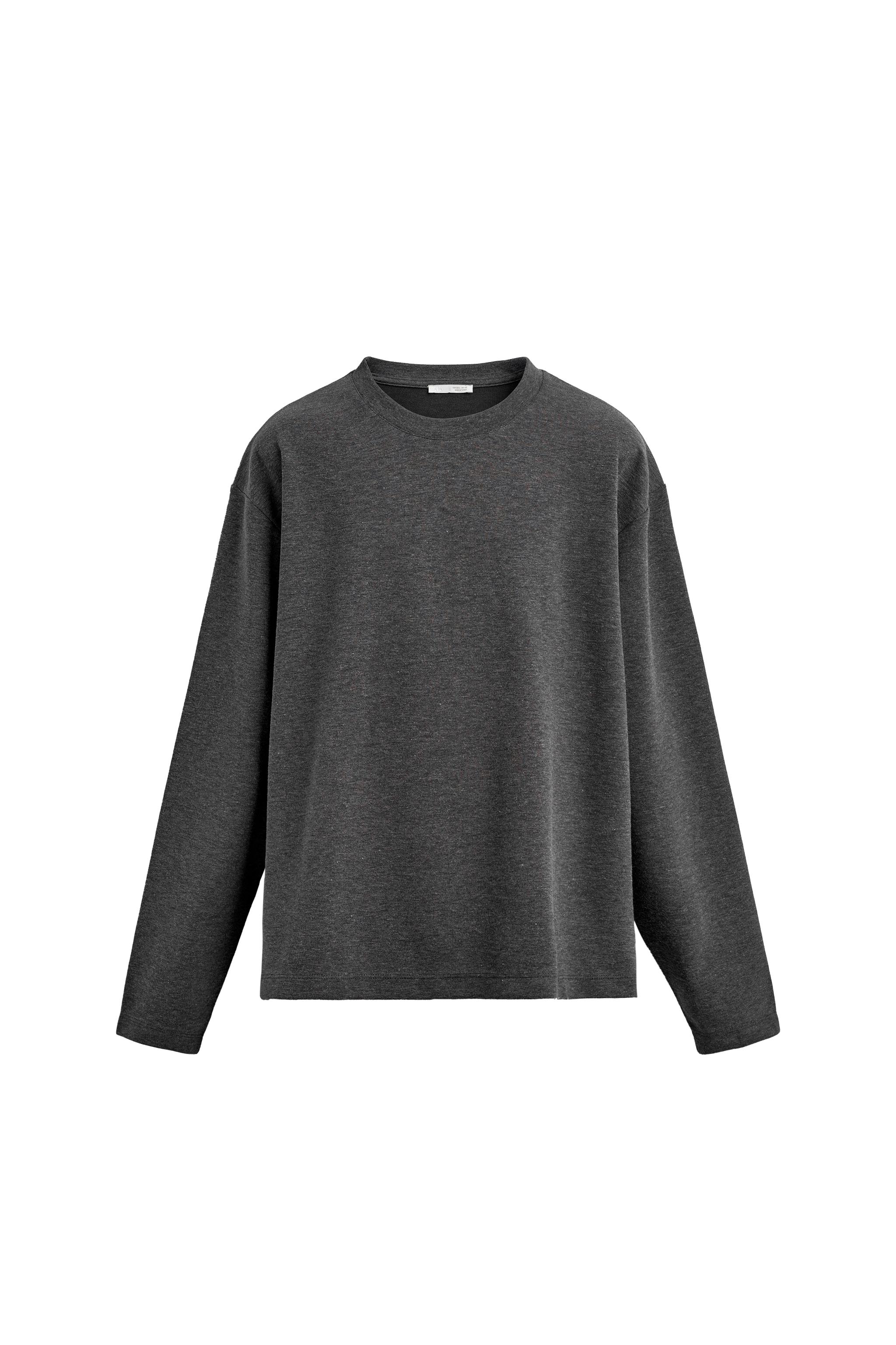 RELAXED FIT TEXTURED T-SHIRT