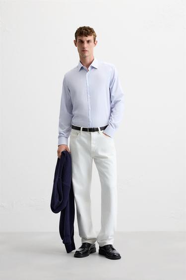 CAMISA ESTRUCTURA RAYAS - rayas de Zara - Imagen 0