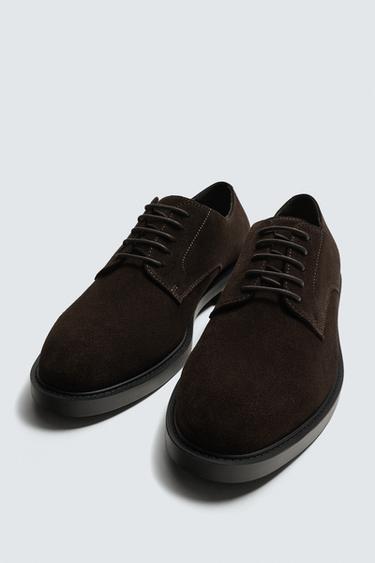 CHAUSSURES EN CUIR - Marron de Zara - Image 4