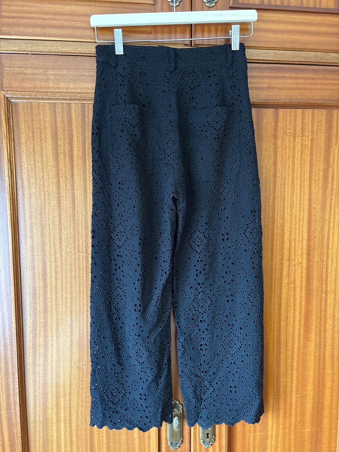 TROUSERS WITH CUTWORK EMBROIDERY - Image 2