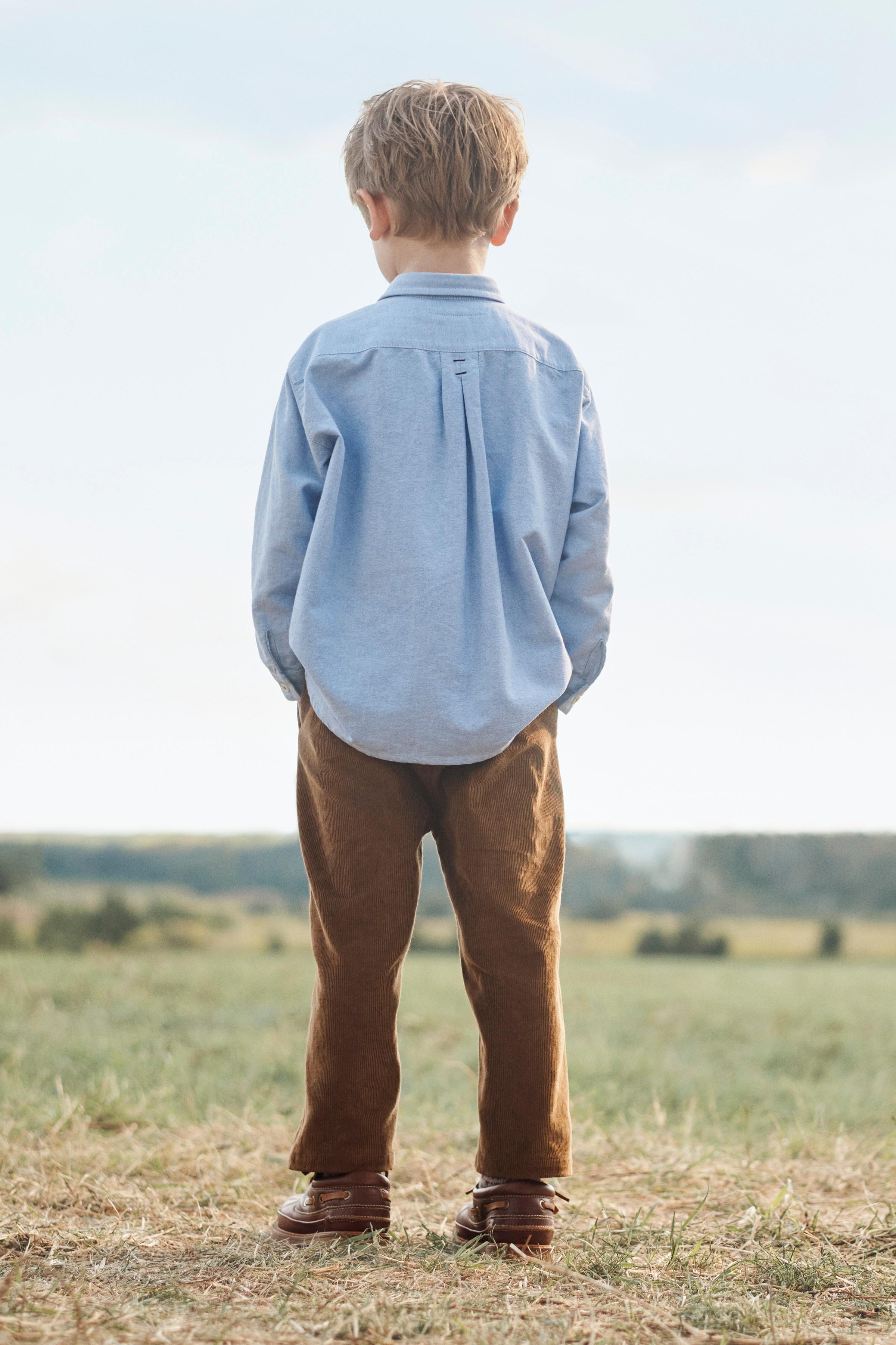 PANTALON EN VELOURS CÔTELÉ À PINCES ÉDITION LIMITÉE