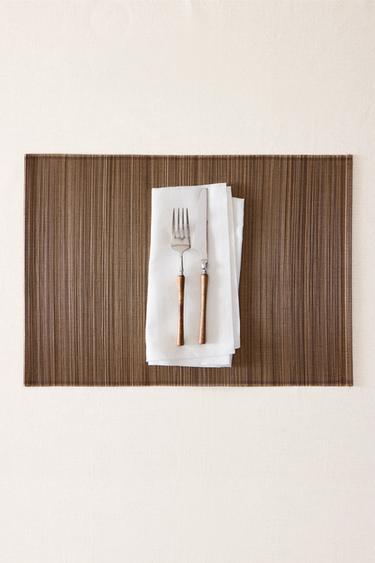 BAMBOO PLACEMAT (PACK OF 2) - Tobacco by Zara - Image 5