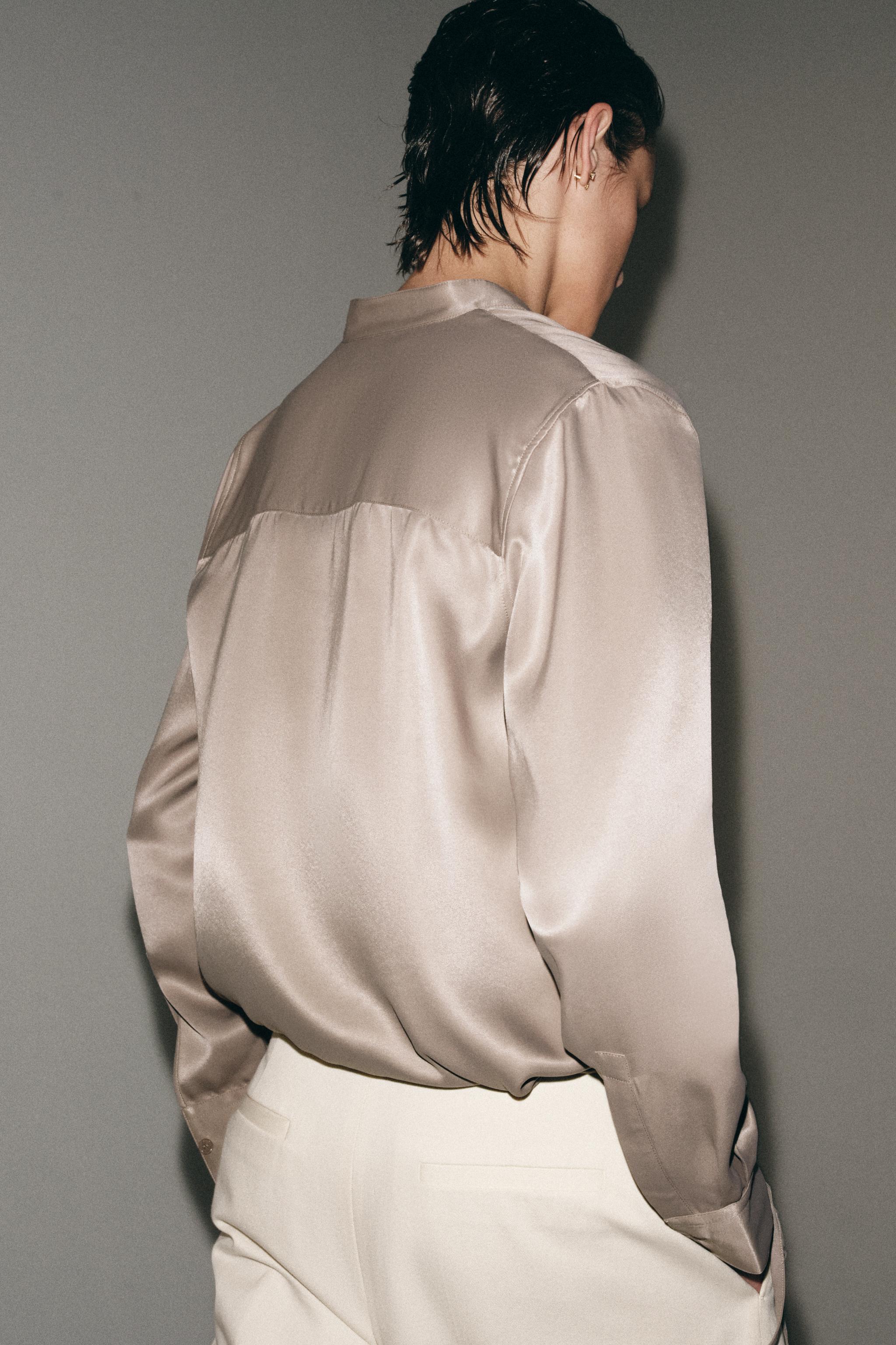 CHEMISE SATINÉE ZW COLLECTION