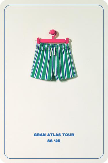 BERMUDA RAYAS - Verde de Zara