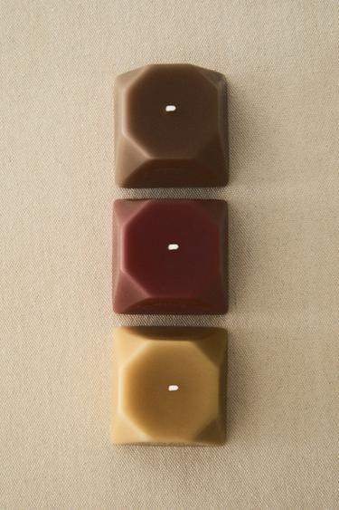 PACK OF GOURMET SCENTED CANDLES (PACK OF 4) - Lemon by Zara