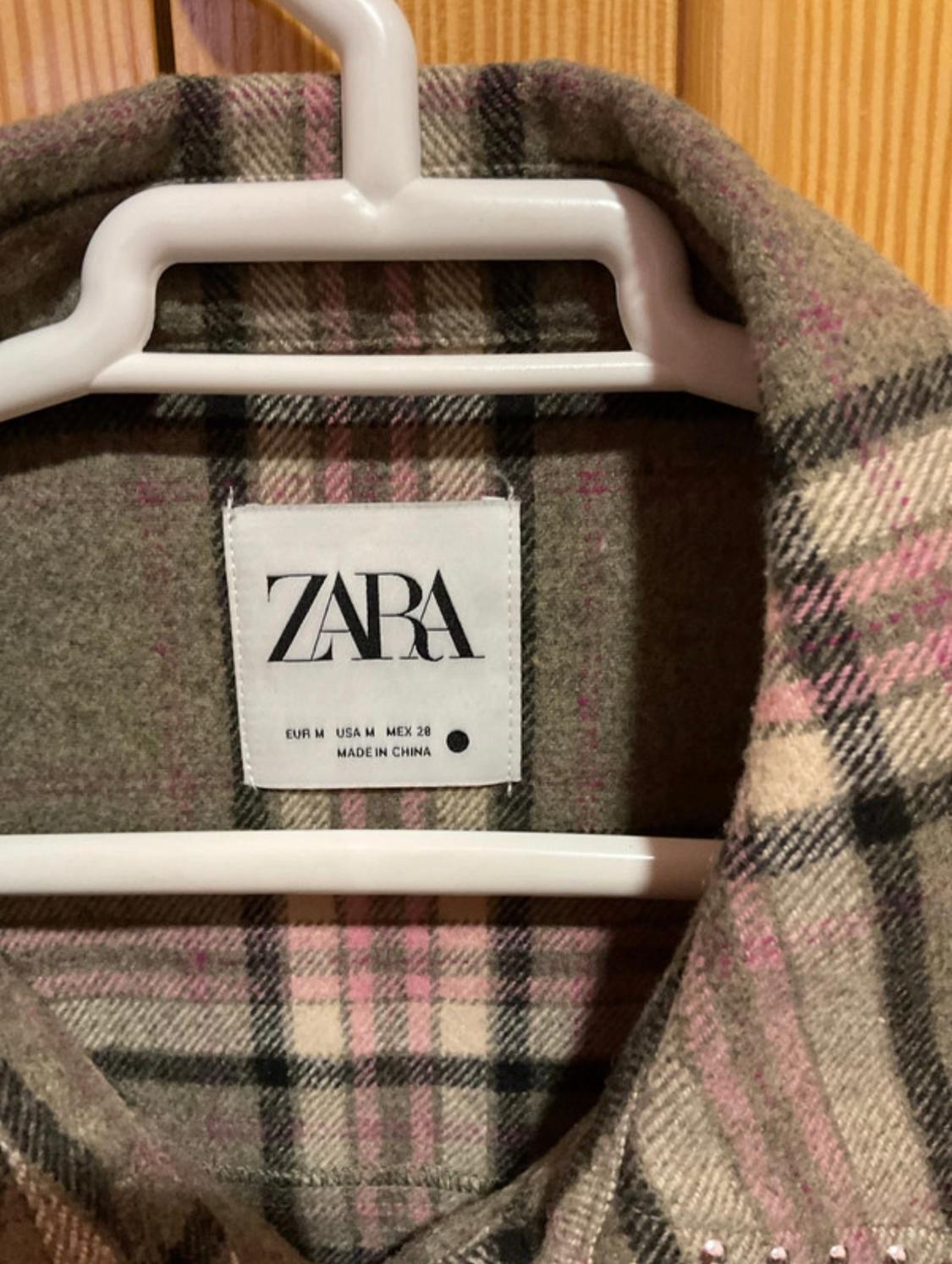 WOOL BLEND CHECK OVERSHIRT - Image 3