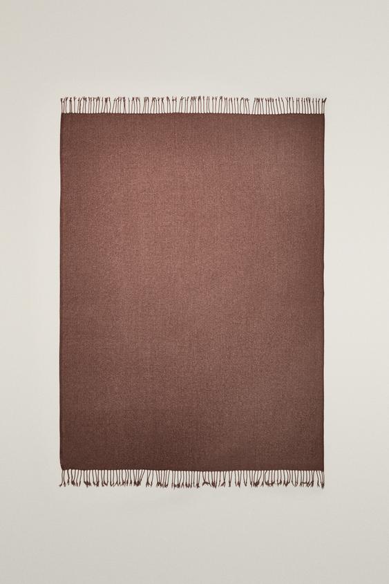 CHENILLE BLANKET - Pink by Zara - Image 0