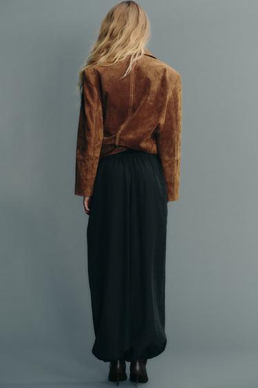 FLOWING BALLOON TROUSERS - Black by Zara - Image 4