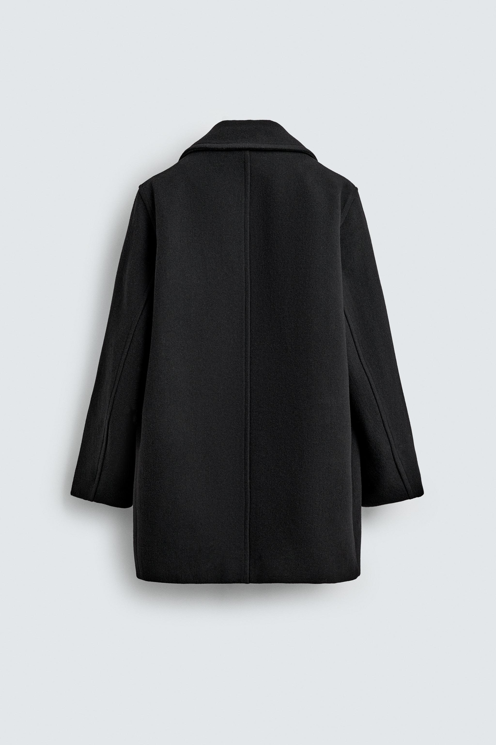 DOUBLE BREASTED POCKET OVERCOAT