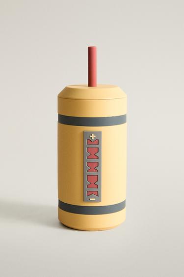 CHILDREN’S MONSTERS, INC. ©DISNEY/PIXAR TUMBLER WITH STRAW - Yellow by Zara
