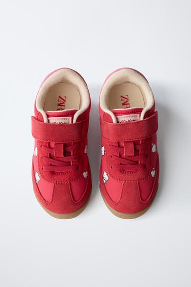 HELLO KITTY © SANRIO TRAINERS - Red by Zara - Image 4