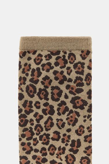 CHAUSSETTES IMPRIMÉ ANIMAL - Leopard de Zara - Image 2