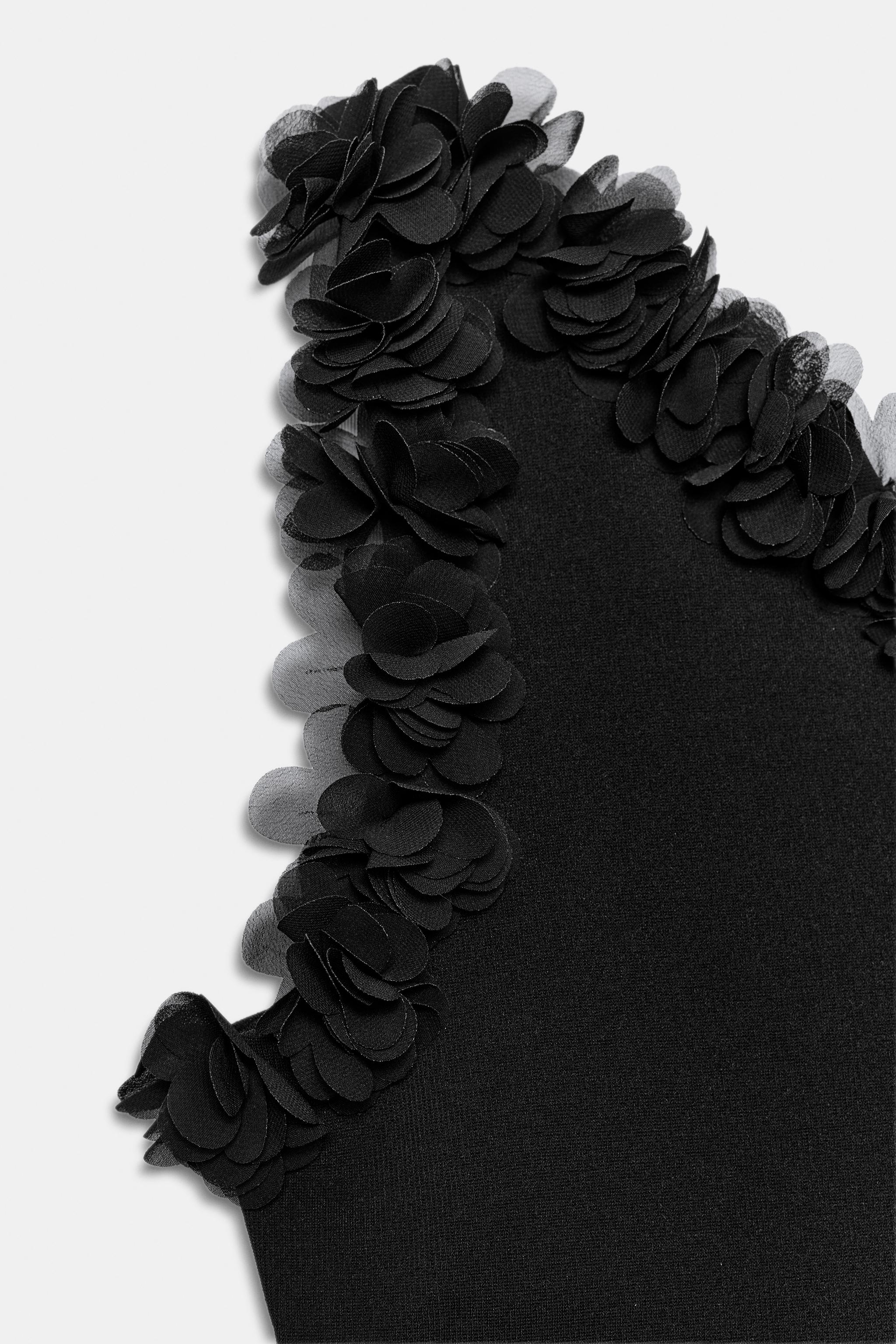 ASYMMETRIC FLORAL TOP